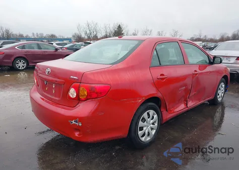 2010 Toyota Corolla из США, поврежденный, VIN 2T1BU4EE6AC462076